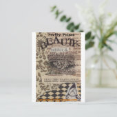 毒かわいらし美しい ポストカード (スタンド正面)