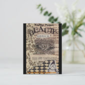 毒かわいらし美しい ポストカード (スタンド正面)