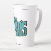 毒が吹く カフェラテマグ (右アングル)