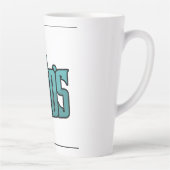 毒が吹く カフェラテマグ (右)