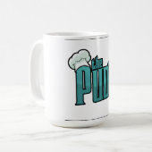 毒が吹く コーヒーマグカップ (正面左)