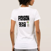 毒くまかカップケーキくまは破壊しましたティー(女の子)を Tシャツ (裏面)