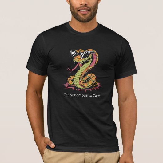 毒すぎて気にしない Tシャツ (正面)