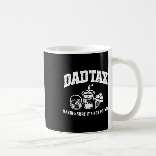 毒でないことを確かめるおもしろい税 コーヒーマグカップ (右)