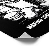 毒でないことを確かめる税8 ポスター (角)