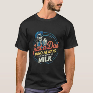 毒にならないようにチェックするパパ税 関するおもしろパパたち Tシャツ