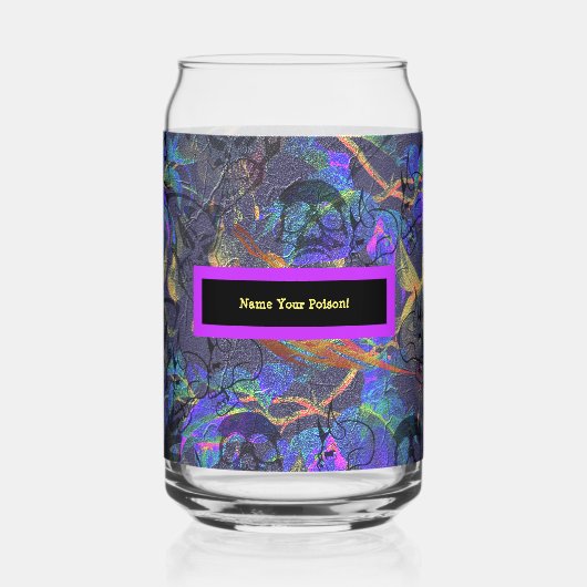 毒に名前を付ける ガラス缶 (正面)