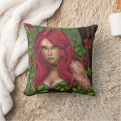 毒のある女の子、ツタ クッション (ブランケット)