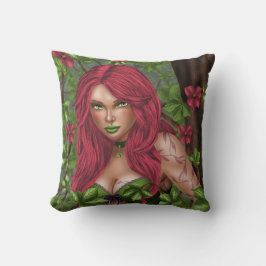 毒のある女の子、ツタ クッション