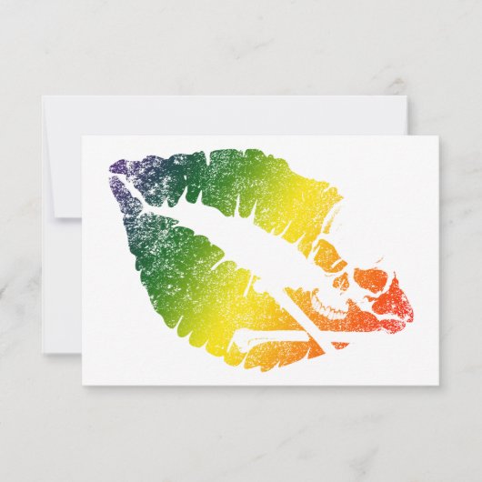 毒のキス 招待状 (正面)