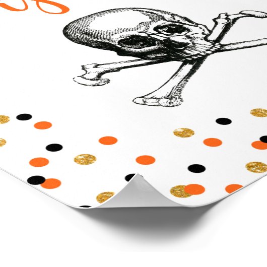 毒のハローウィンパーティを選ぶ ポスター (角)