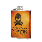 毒の瓶に名前を付ける フラスク (左)