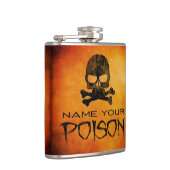 毒の瓶に名前を付ける フラスク (右)