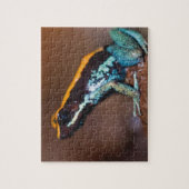 毒の矢のカエルPhylobates vittatus ジグソーパズル (縦)