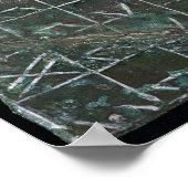 毒の碑文を持つ声高 ポスター (角)