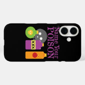 毒のiPhoneケースに名前を付ける Case-Mate iPhoneケース (裏面 (横))