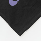 毒を選ぶ、ヴィンテージプリンセスハロウィーン フリースブランケット (角)