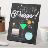 毒を選ぶ 台座サイン (インサイチュ)