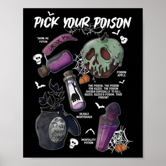 毒を選べおもしろいポーションの幸せH ポスター (正面)