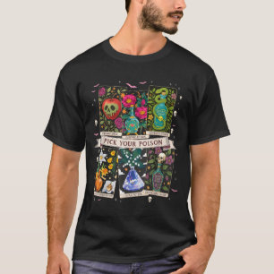 毒を選べば楽しい飲み物私のポーション幸せなハロウィン Tシャツ