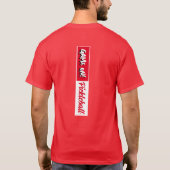 毒を選べ Tシャツ (裏面)
