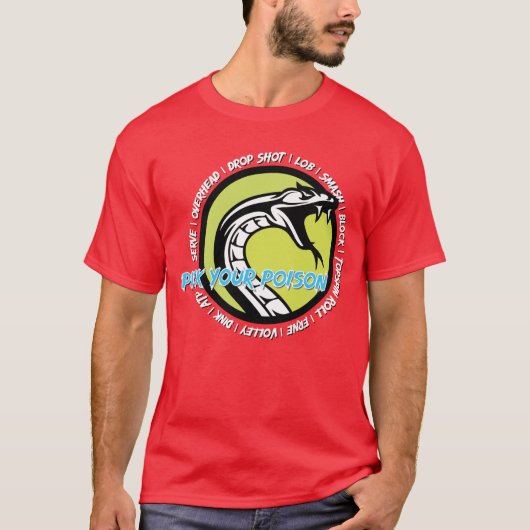 毒を選べ Tシャツ (正面)