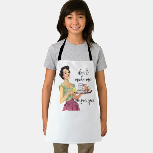 毒を飲ませるな エプロン (インサイチュ)