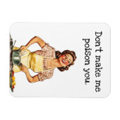 毒を飲ませるな マグネット (横)