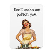 毒を飲ませるな マグネット (縦)