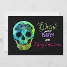毒を飲んで聖降誕祭招待状