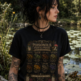 毒カエルとヒキガエル トライブレンドTシャツ