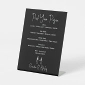 毒スケルトンの白結婚い2バーメニューを選択 台座サイン (正面)