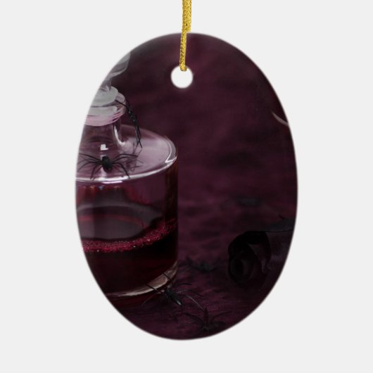 毒ハロウィーン セラミックオーナメント (正面)