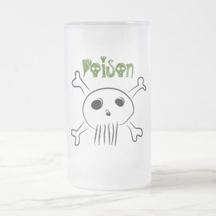 毒ビールのジョッキ フロストグラスビールジョッキ