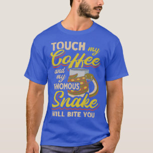 毒ヘビの所有者プレミのためのコーヒー恋人ミーム Tシャツ