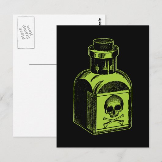 毒ボトル ポストカード (正面/裏面)