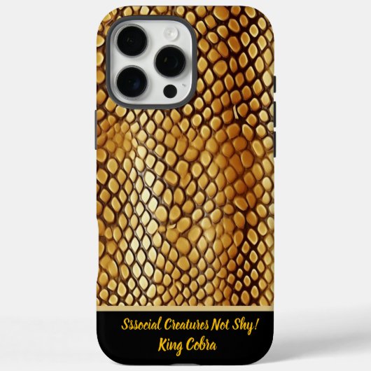 毒ユニーク蛇の皮膚の模様 Case-Mate iPhoneケース (裏面)