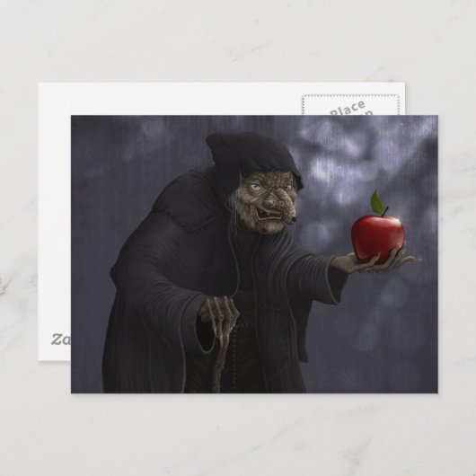 毒リンゴ ポストカード (正面/裏面)