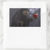 毒リンゴ 長方形シール (バッグ)