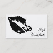 毒唇のギフト券 割引カード (裏面)