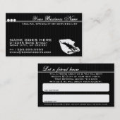 毒唇は友人カードを参照します 紹介カード (正面/裏面)