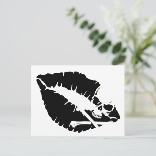 毒唇 ポストカード (スタンド正面)