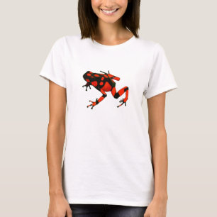 毒屁のカエルの女性のTシャツのカエルのワイシャツ Tシャツ