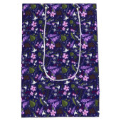 毒庭 |すべての花 ミディアムペーパーバッグ (裏面)