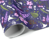 毒庭 |すべての花 ラッピングペーパー (ロールコーナー)