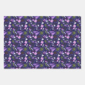 毒庭 |パープルコレクション ラッピングペーパーシート (正面)