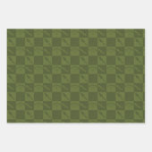 毒庭 |青と緑 ラッピングペーパーシート (正面2)