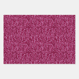 毒庭 |青と緑 ラッピングペーパーシート