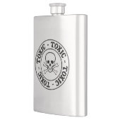 毒性スカルと石骨 フラスク (左)