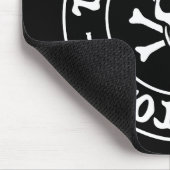 毒性スカルと石骨 マウスパッド (コーナー)